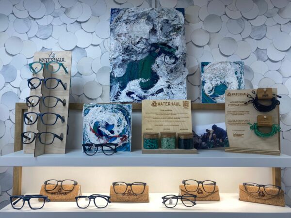 Display of Waterhaul frames in our practice